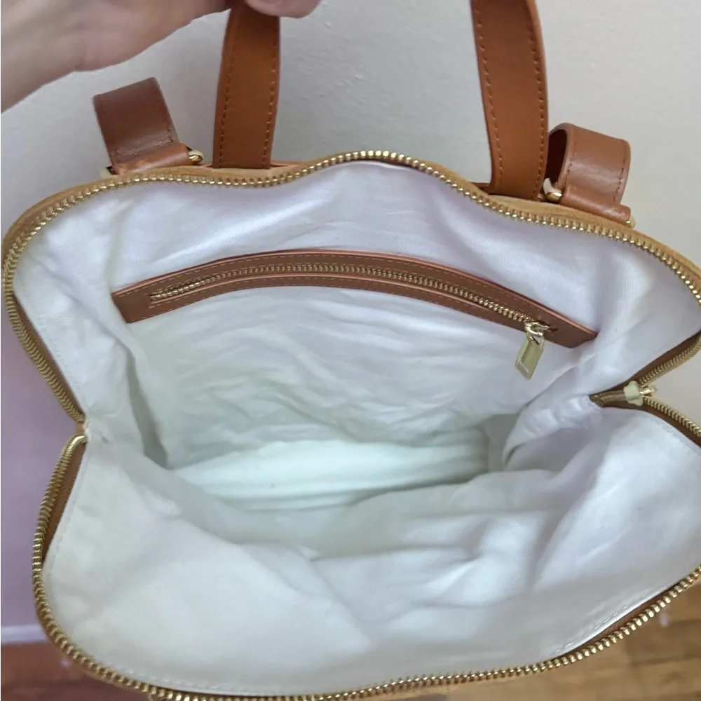 The Horse Limited Edition Caramel Suede Backpack - Picture 12 of 13